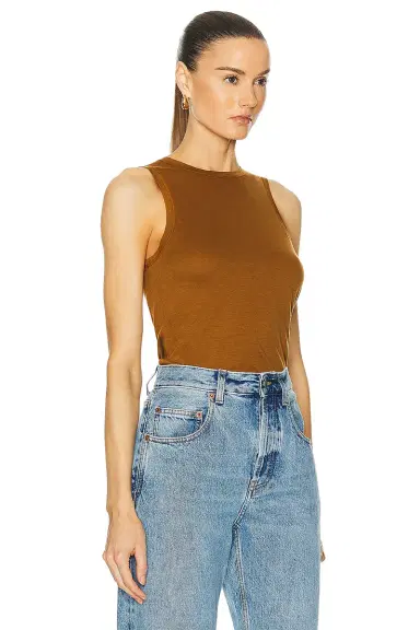 Saint Laurent Jersey Tank Top | Thumbnail 2 Saint Laurent Jersey Tank Top | Thumbnail 2