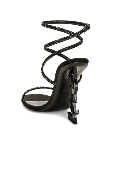Saint Laurent Opyum Crystal Sandal | Thumbnail 3