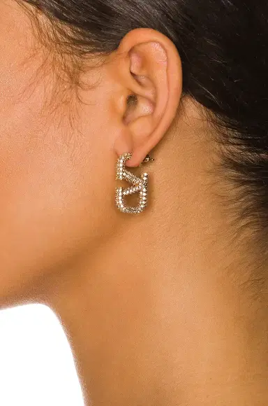 Valentino Garavani Vlogo Signature Earrings | Thumbnail 2 Valentino Garavani Vlogo Signature Earrings | Thumbnail 2
