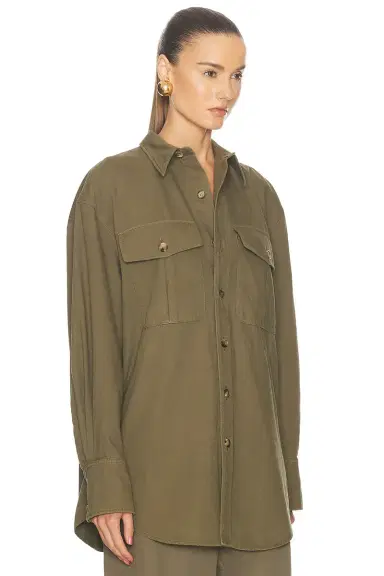 Saint Laurent Button Up Top | Thumbnail 2