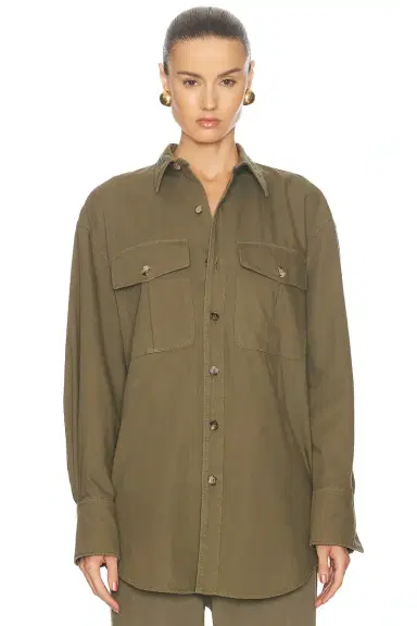 Saint Laurent Button Up Top | Thumbnail 1