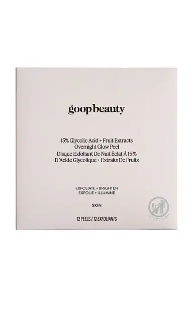 goop beauty 15% Glycolic Acid Overnight Glow Peel 12 Pack | Thumbnail 2