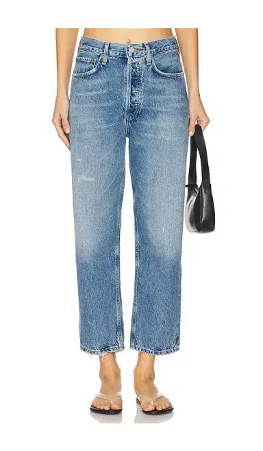 AGOLDE 90's Crop Loose Straight Jeans | Thumbnail 1 AGOLDE 90's Crop Loose Straight Jeans | Thumbnail 1