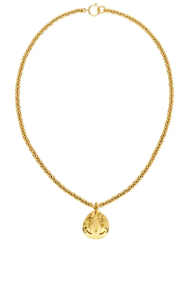 chanel Chanel 1994 Coco Mark Necklace