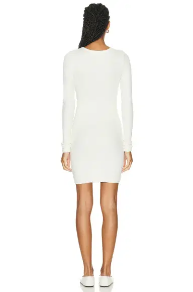 Eterne Long Sleeve Crewneck Mini Dress | Thumbnail 3