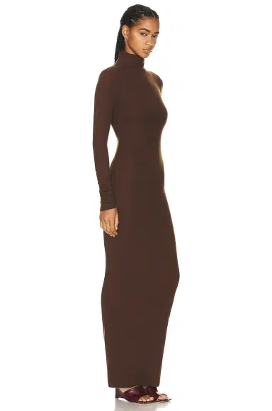 Eterne Long Sleeve Turtleneck Maxi Dress | Thumbnail 2