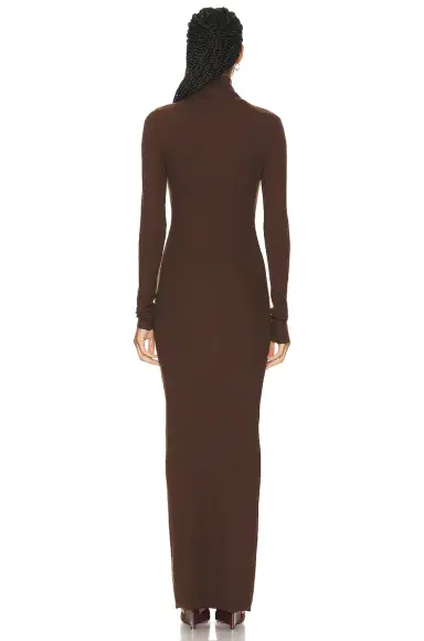 Eterne Long Sleeve Turtleneck Maxi Dress | Thumbnail 3