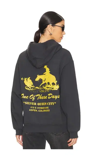 ONE OF THESE DAYS x FWRD Silver Queen City Hoody | Thumbnail 1