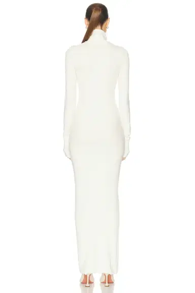 Eterne Long Sleeve Turtleneck Maxi Dress | Thumbnail 3