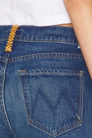 MOTHER The Checkerboard Duster Flood Cuff Jeans | Thumbnail 6 MOTHER The Checkerboard Duster Flood Cuff Jeans | Thumbnail 6