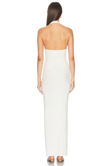 Eterne Halter Maxi Dress | Thumbnail 3