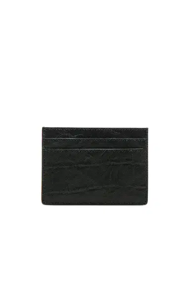Saint Laurent Croc Embossed Cardholder | Thumbnail 2