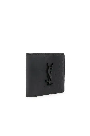 Saint Laurent Croc Embossed Billfold Wallet | Thumbnail 3 Saint Laurent Croc Embossed Billfold Wallet | Thumbnail 3