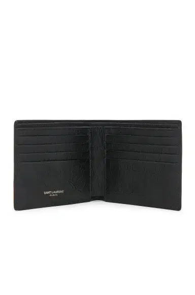 Saint Laurent Croc Embossed Billfold Wallet | Thumbnail 4 Saint Laurent Croc Embossed Billfold Wallet | Thumbnail 4