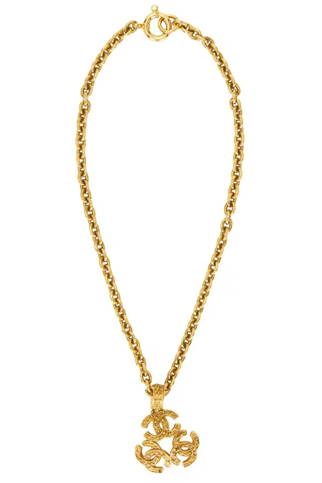 chanel Chanel 1994 Triple CC Necklace