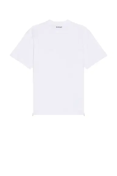 Sacai Side Zip T-Shirt | Thumbnail 2