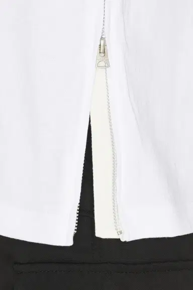 Sacai Side Zip T-Shirt | Thumbnail 3
