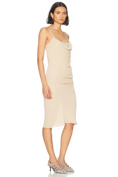 The Attico Sleeveless Midi Dress | Thumbnail 4