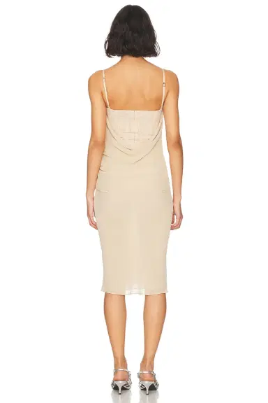 The Attico Sleeveless Midi Dress | Thumbnail 5