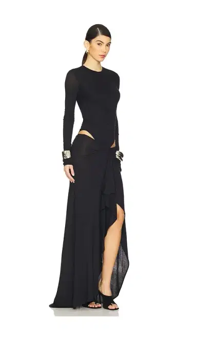 The Attico Long Sleeve Gown | Thumbnail 2