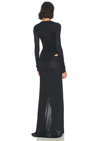 The Attico Long Sleeve Gown | Thumbnail 6