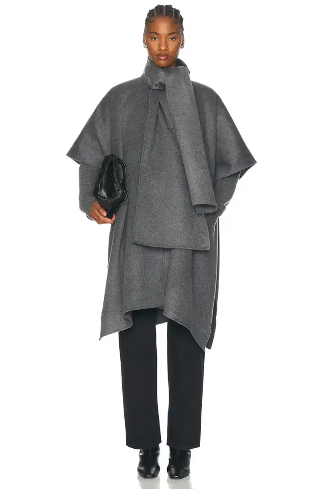 Toteme Double Scarf Coat