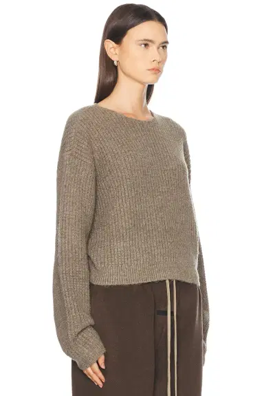 Fear of God Essentials Cropped Sweater | Thumbnail 2