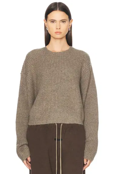 Fear of God Essentials Cropped Sweater | Thumbnail 1