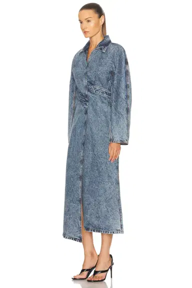 Alaïa Spiral Trench Coat | Thumbnail 3 Alaïa Spiral Trench Coat | Thumbnail 3