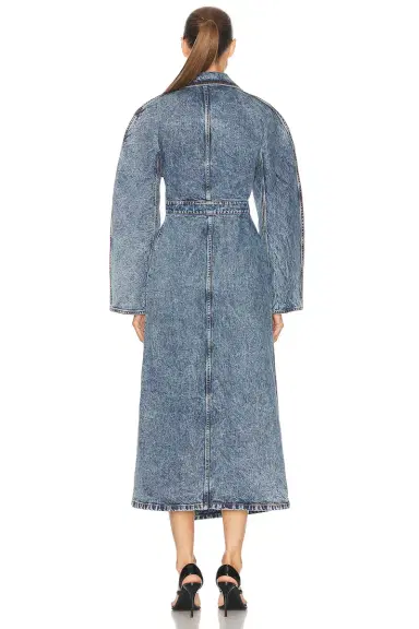 Alaïa Spiral Trench Coat | Thumbnail 4 Alaïa Spiral Trench Coat | Thumbnail 4