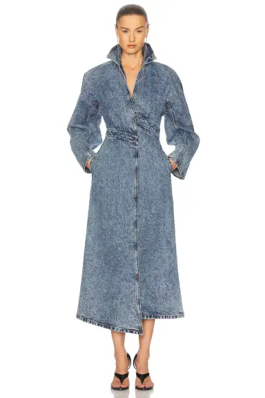 Alaïa Spiral Trench Coat | Thumbnail 5 Alaïa Spiral Trench Coat | Thumbnail 5
