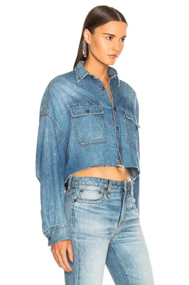 R13 Cropped Shirt | Thumbnail 2