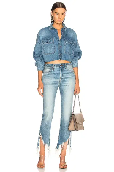R13 Cropped Shirt | Thumbnail 4