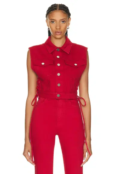 Alaïa Eyelet Vest | Thumbnail 1 Alaïa Eyelet Vest | Thumbnail 1
