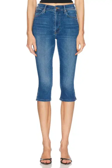 MOTHER The Stunner Zip Bunny Snip Jeans | Thumbnail 3
