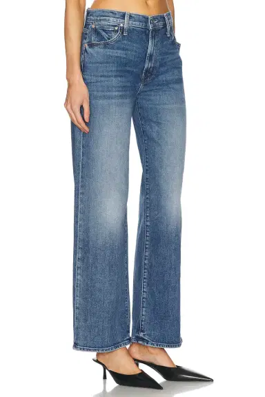 MOTHER The Dodger Flood Cuff Jeans | Thumbnail 2