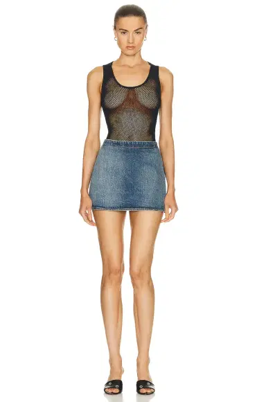 Alaïa Mini Skirt | Thumbnail 4 Alaïa Mini Skirt | Thumbnail 4