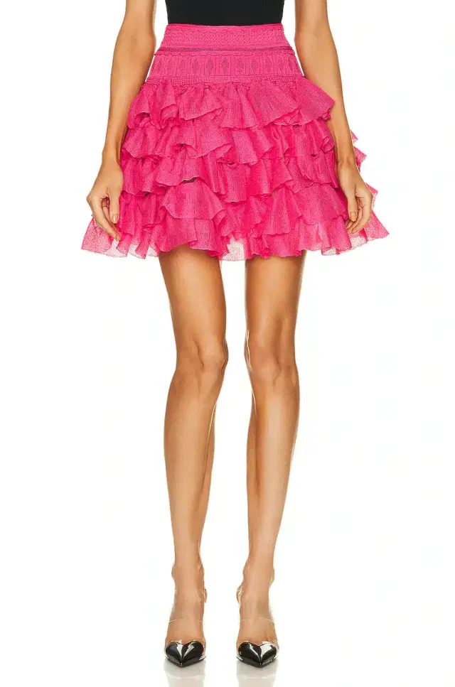 ALAÏA Ruffle Skirt