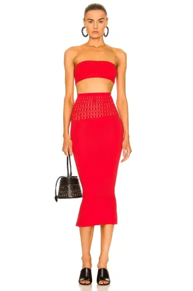 Alaïa Tube Skirt | Thumbnail 4 Alaïa Tube Skirt | Thumbnail 4