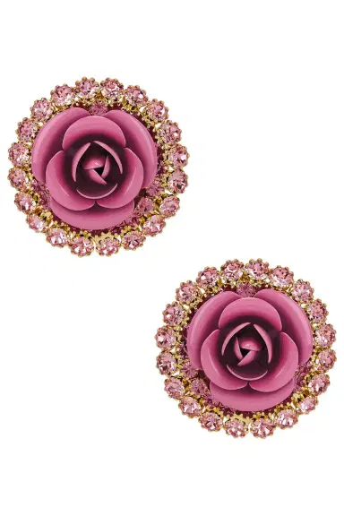 Rowen Rose Rose Earrings | Thumbnail 1