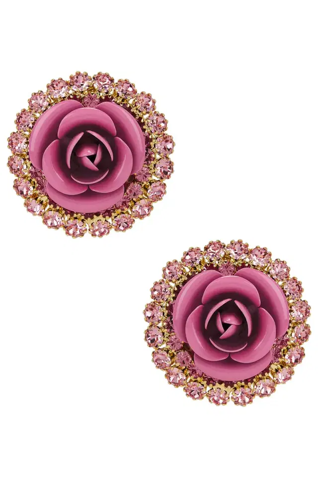 Rowen Rose Rose Earrings