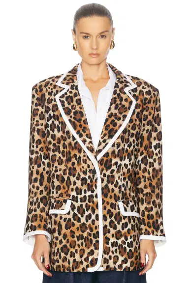 Rowen Rose Oversized Signature Blazer | Thumbnail 2