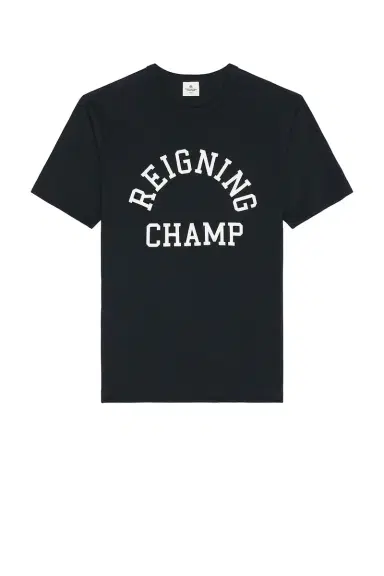 REIGNING CHAMP Lightweight Jersey Arch Logo T-Shirt | Thumbnail 2