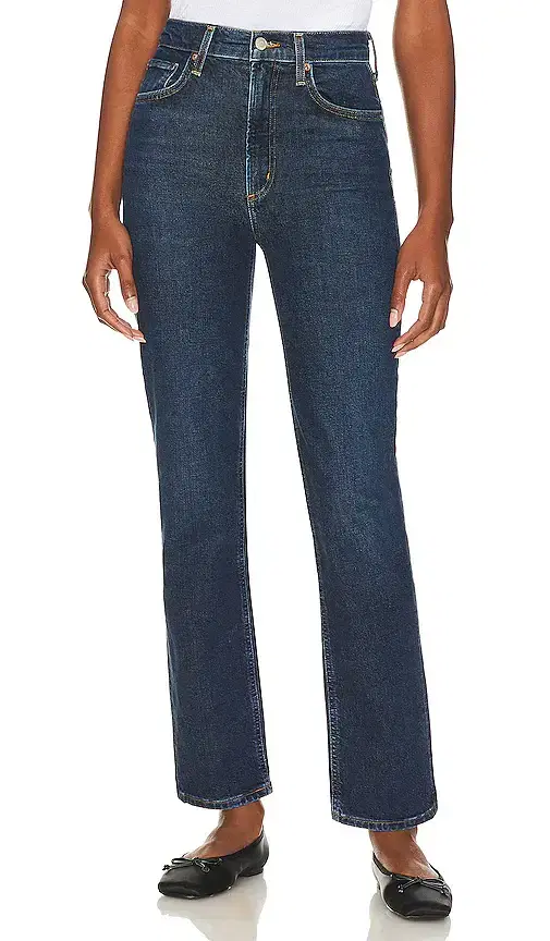 AGOLDE High Rise Stovepipe Jeans