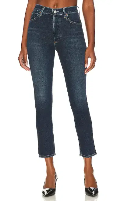 AGOLDE Nico High Rise Slim Jeans | Thumbnail 1