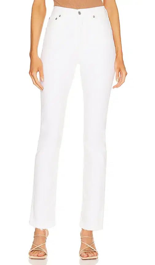 AGOLDE Riley Long High Rise Straight Jeans