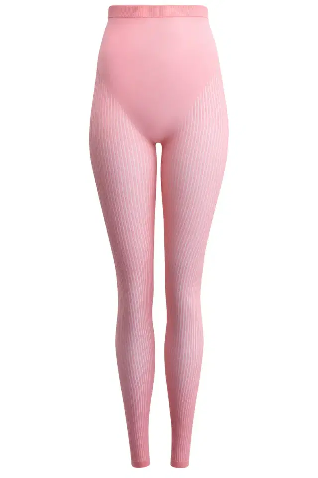 ALAÏA Striped High Waisted Legging
