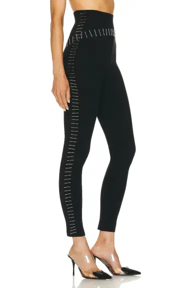 Alaïa Embroidered Legging | Thumbnail 3 Alaïa Embroidered Legging | Thumbnail 3