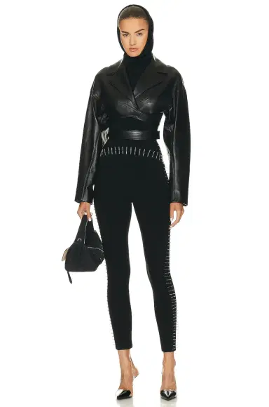 Alaïa Embroidered Legging | Thumbnail 5 Alaïa Embroidered Legging | Thumbnail 5