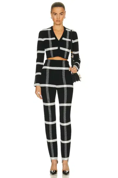 ALAÏA Tartan Leggin | Thumbnail 4